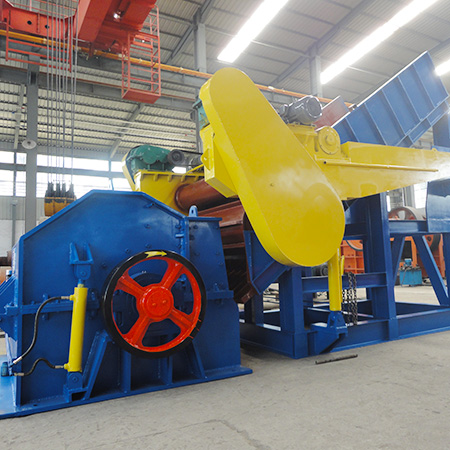Shears for pre-processing large metal materials