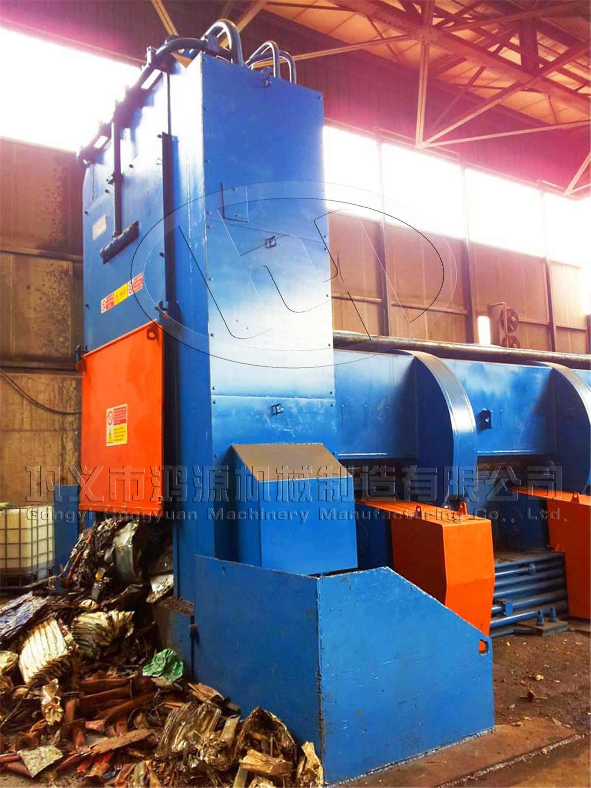 Large gantry shear