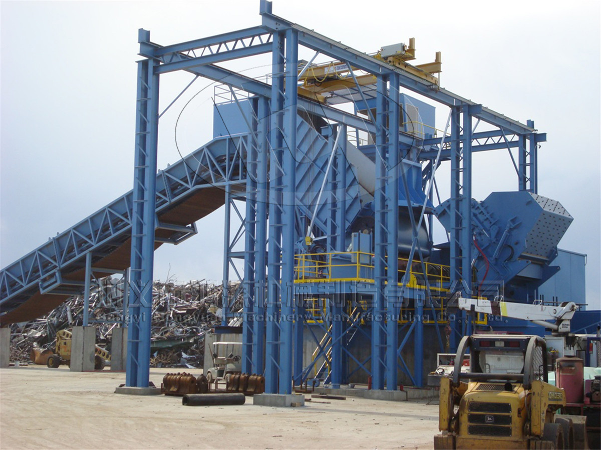 900 type scrap crusher