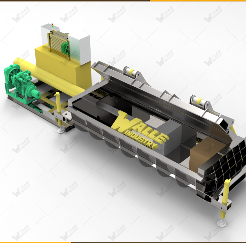 Car baler/ car logger machine