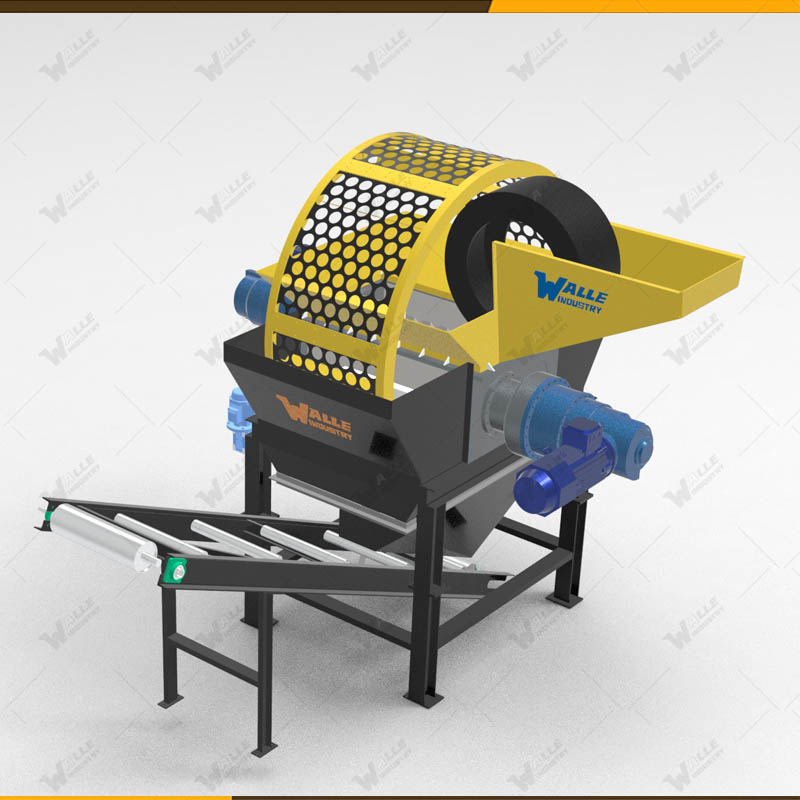 Tyre waste shredder | Tire Shredder Machine