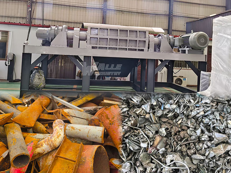 Industrial Scrap Iron Shredder | Duty Iron Crusher For Metal Recycling