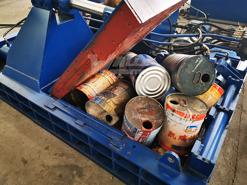 Aluminum Can Baling Machine | Automatic Scrap Can Baler For Recycling Plant