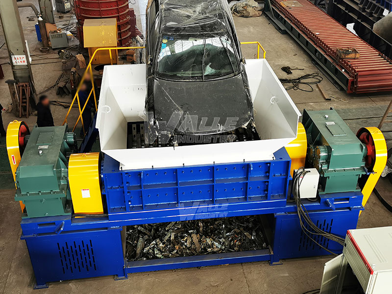 Heavy Duty Scrap Car Shredder | Industrial End Of Life Vehicle Shredding Machine