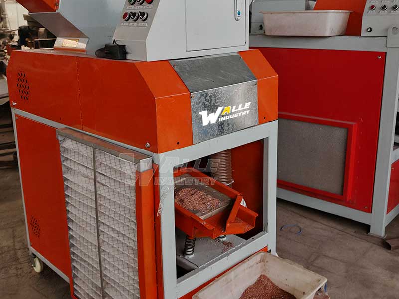Copper Wire Granulator | Dry & Wet Copper Plastic Separator For Waste Wire Recycling Plant