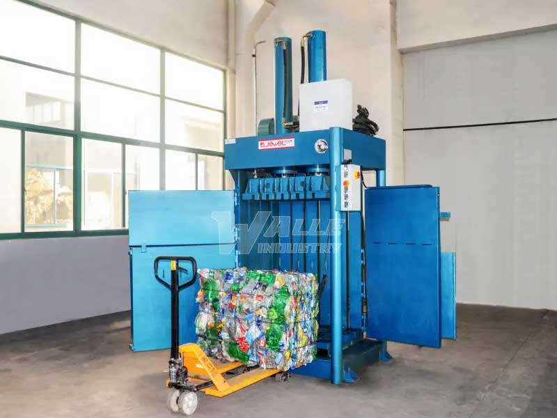 Plastic Bottle Baling Press | High Efficiency Hydraulic PET Bottle Baler for Waste Plastic Recycling - Plastic Bottle Baling Press,PET bottle baler,Plastic bottle baling machine Plastic Bottle Baling Press | High Efficiency Hydraulic Pet Bottle Baler For Waste Plastic Recycling