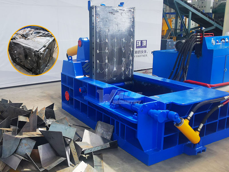 Scrap Steel Baler | High Density Hydraulic Scrap Metal Baling & Compacting Machine