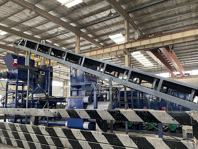 Car Crushing Production Line | Industrial Scrap Vehicle Shredding Recycling Equipment