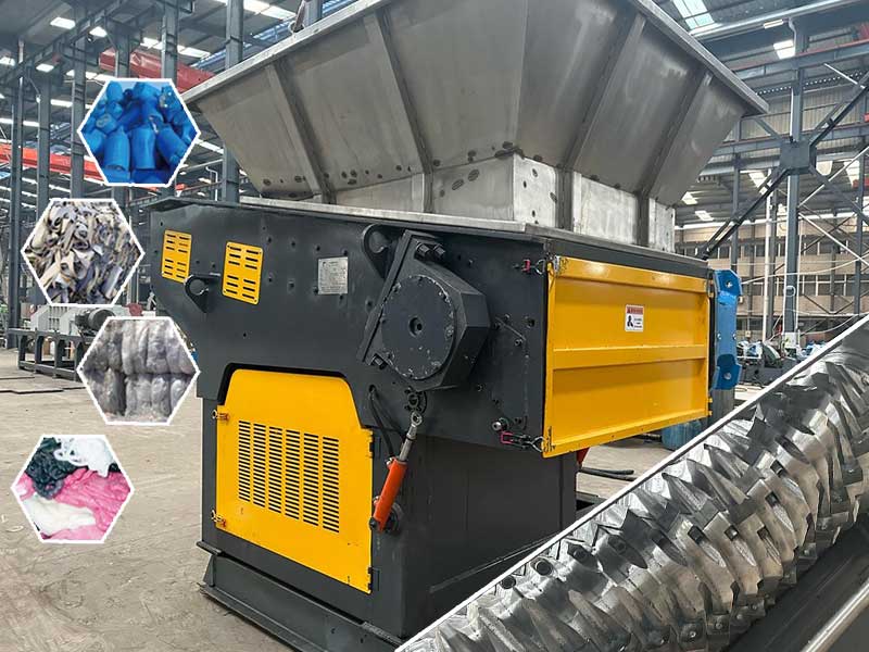 Single Shaft Plastic Shredder | Industrial Plastic Recycling Equipment